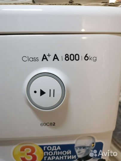 Стиральная машина на 6кг 2016г