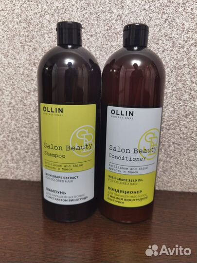 Ollin Шампунь, Маска, Бальзам