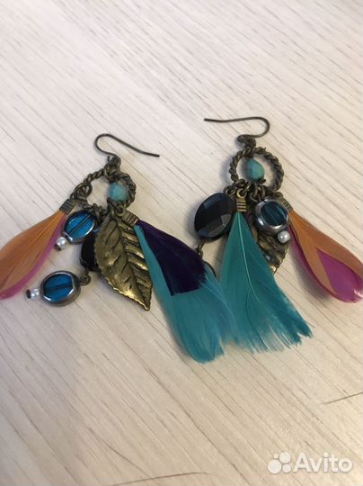 Серьги бижутерия