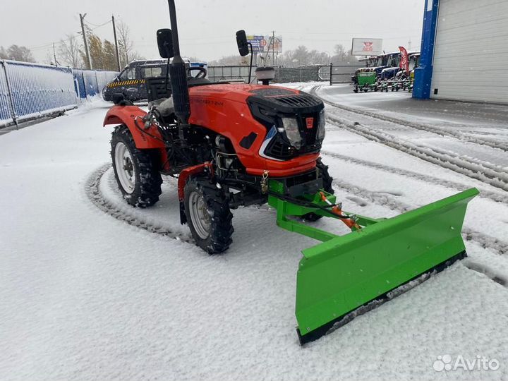 Мини-трактор Кентавр Т-244 PRO с отвалом