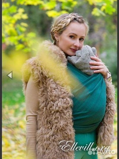 Слинг-шарф ellevill AIR william С шерстью мериноса