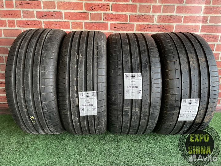 Pirelli P Zero PZ4 325/35 R22 и 285/40 R22 110Y