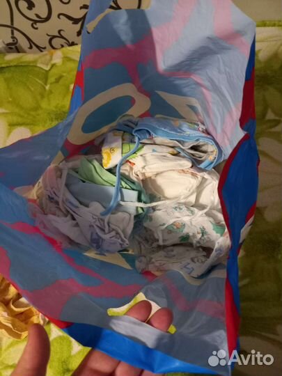 Детские вещи пакетом на мальчика от 0 до 3 мес