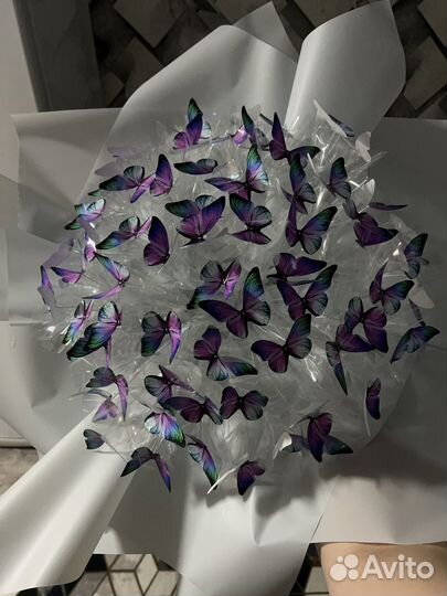 Букет из бабочек
