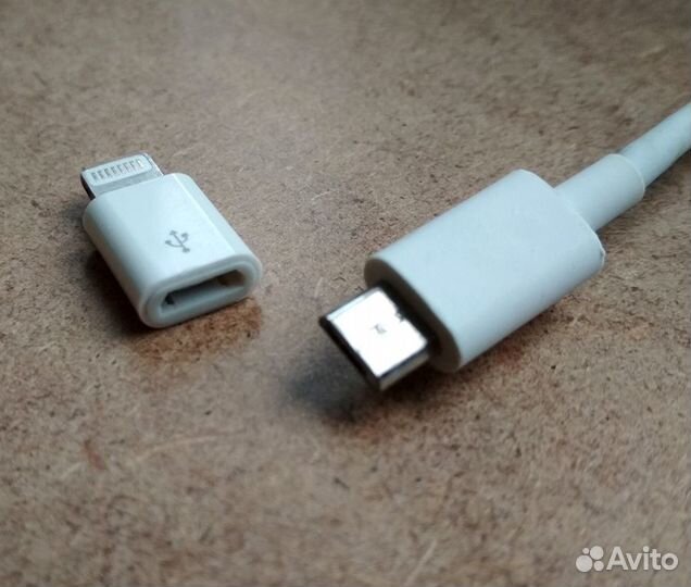 Переходник адаптер для iPhone на micro USB