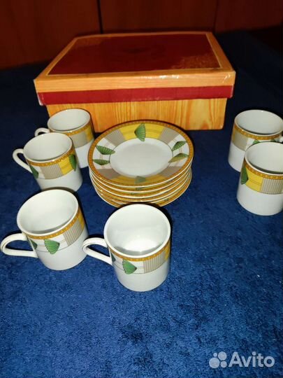 Кофейный сервиз фарфор