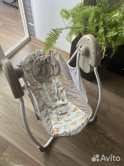 Детская электрическая качеля