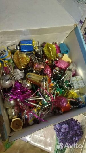 Елочные игрушки СССР