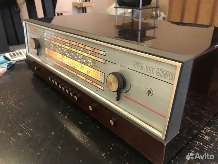 Вега 003 ламповый стерео-приёмник (Тюнер)