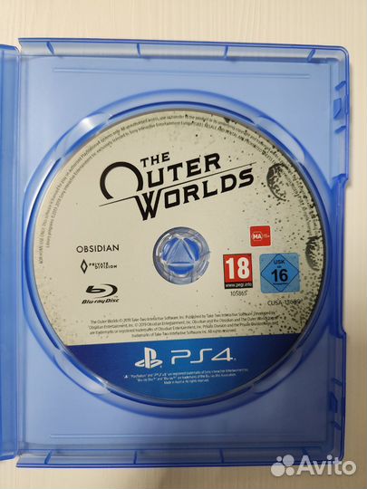 The Outer Worlds ps4
