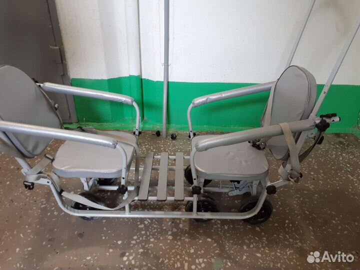 Санки для двойни/близнецов/погодок