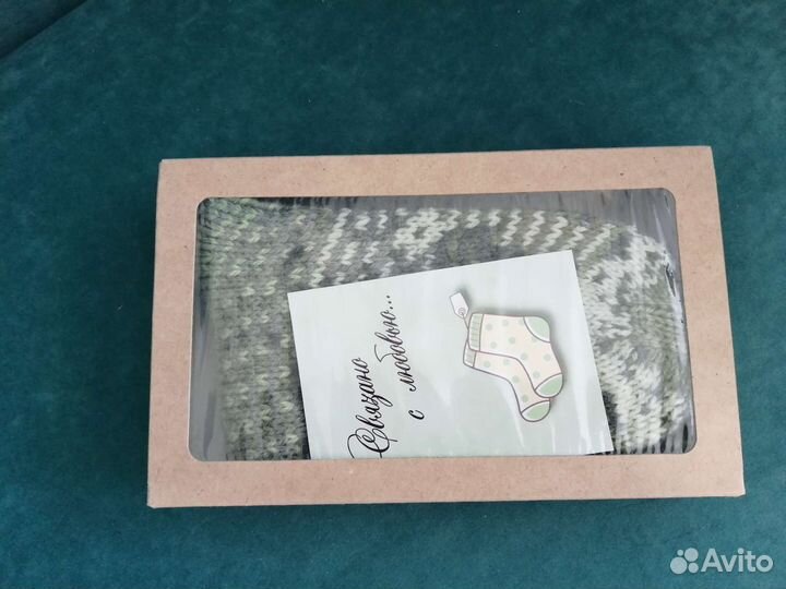 Вязанные носки ручной работы