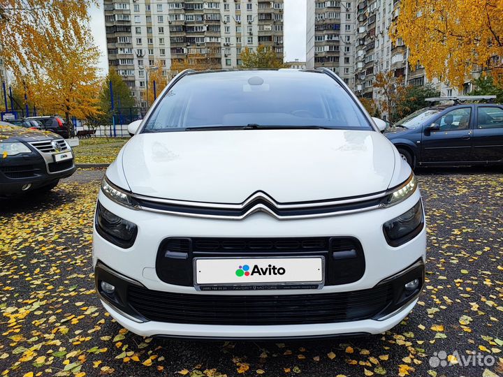 Citroen C4 Picasso 1.6 AT, 2017, 108 000 км