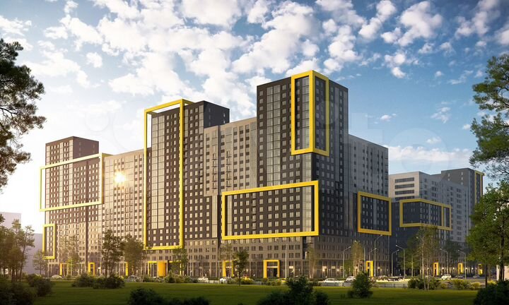 2-к. квартира, 60,1 м², 12/24 эт.