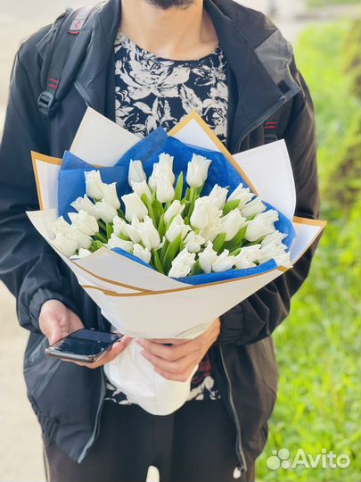 Тюльпаны с экспресс доставкой