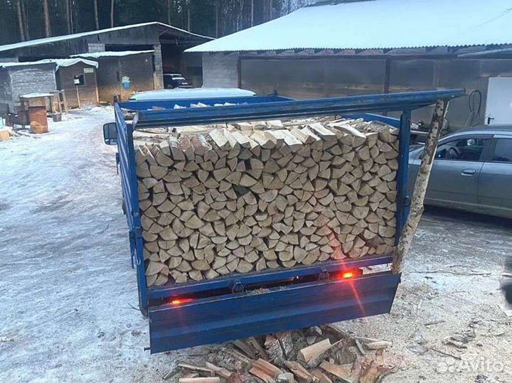 Дрова колотые березовые