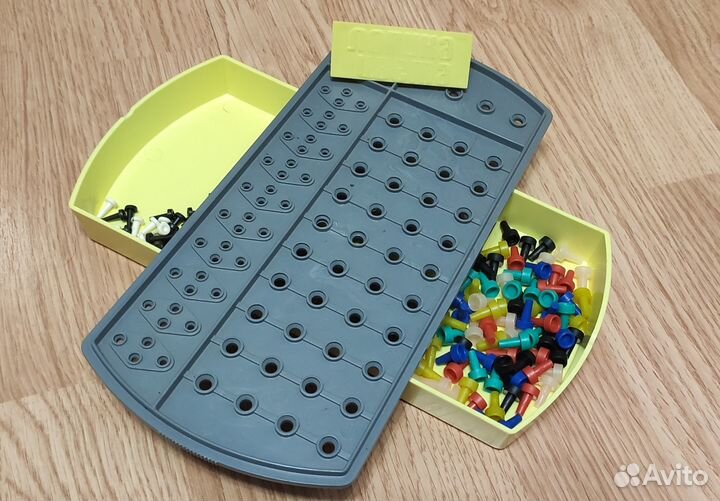 Детские настольные игры СССР Логика цвета. Винтаж