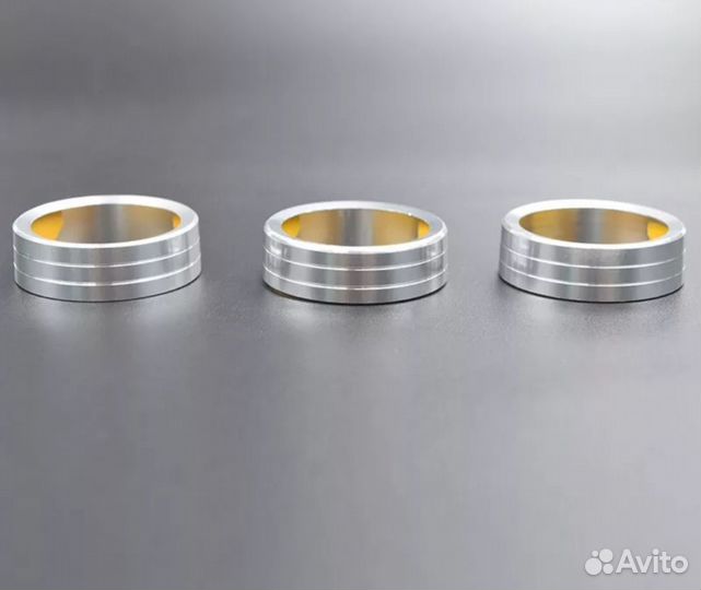 Накладки на ручки (регуляторы) кондиционера, 3 шт