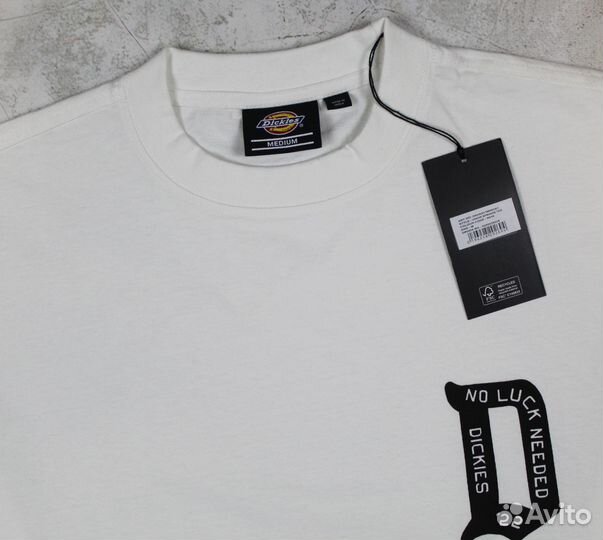 Лонгслив Dickies Union Springs White Оригинал