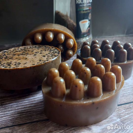 Мыло-скраб кофейное
