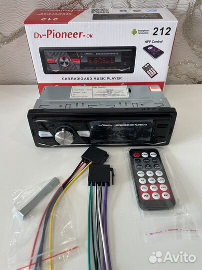 Новая автомагнитола pioneer с Bluetooth