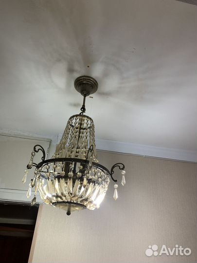 Люстра потолочная бу