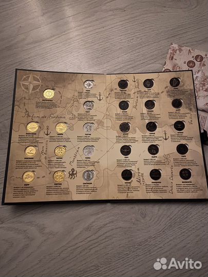 Коллекция монет Пятерочка