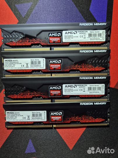 Оперативная память ddr4 32gb amd
