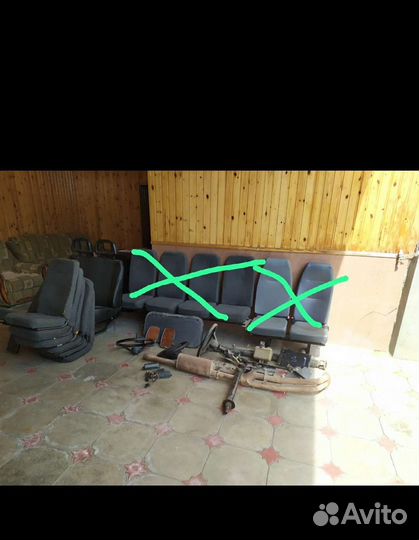 Сиденья на газель