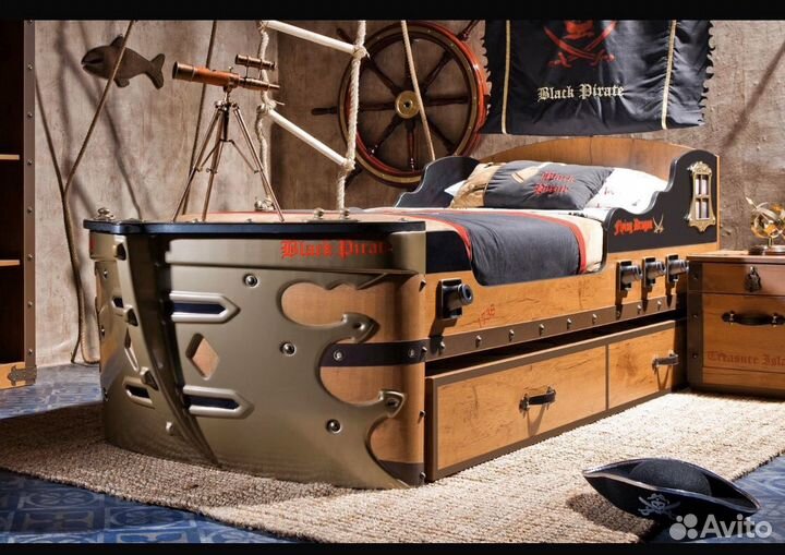 Продам детскую мебель в пиратском стиле