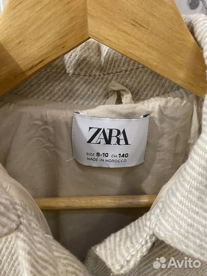 Пальто рубашка zara
