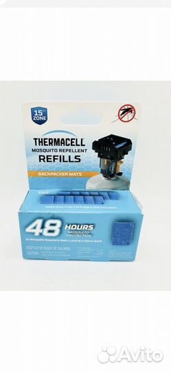 Набор 12 пластин 48 часов Thermacell backpacker