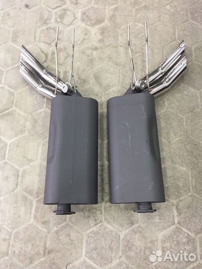 Выхлоп Brabus Mercedes с Регулировкой звука