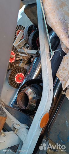 Поддерживающие колёса для лодочного прицепа