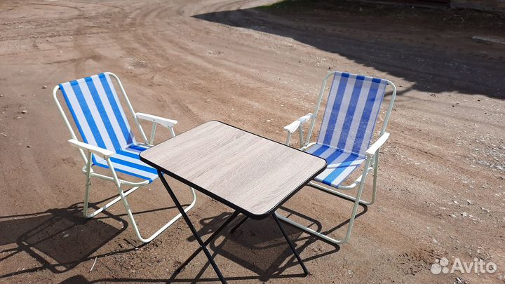 Все новое, кресло, зонт, стол раскладной