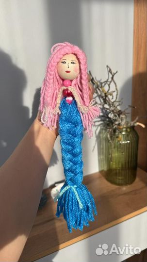 Игрушка Русалка ручная работа,игровой набор