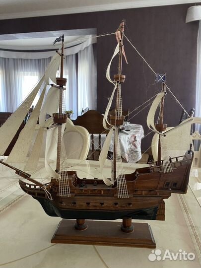 Корабли парусники ручной работы