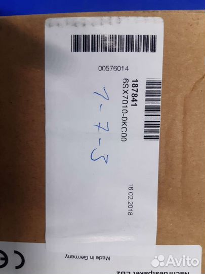 Монтажный комплект Siemens 6SX7010-0KC00