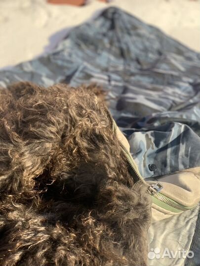 Спальный мешок из натурального меха