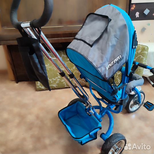 Детский велосипед с ручкой бу