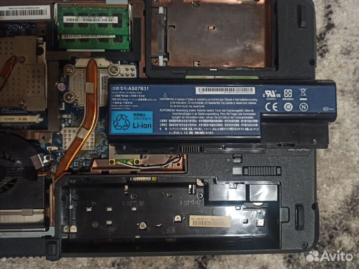 Acer 5520 на запчасти