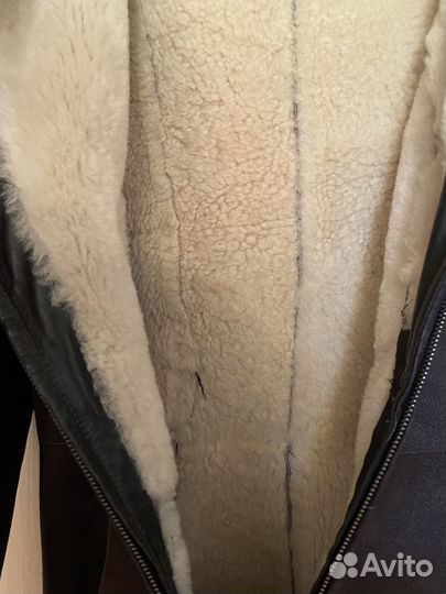 Дубленка натуральная женская 42 размер