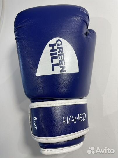 Боксерские перчатки 6 oz Green hill