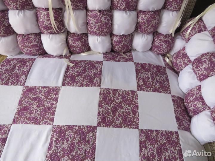 Кокон гнездышко+одеяло 90х90см(цена за все)