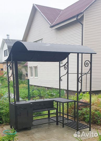 Мангал лофт