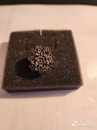 Серебряное кольцо pandora