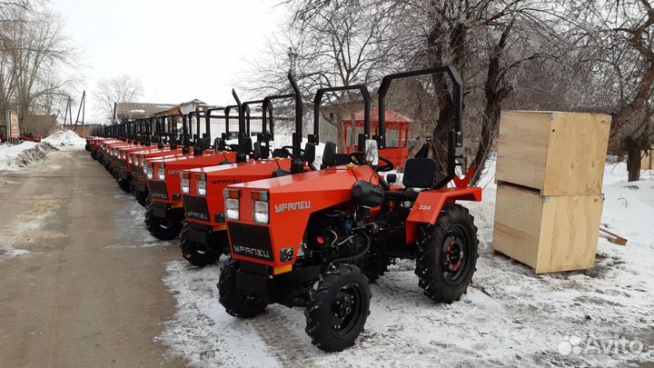 Мини-трактор УРАЛЕЦ 224Б, 2022