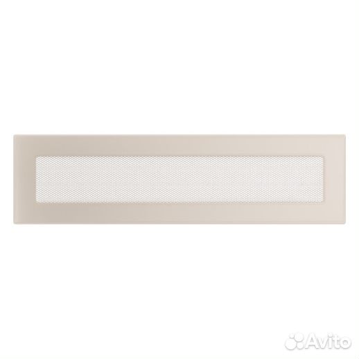 Вентиляционная решетка Kratki кремовая 11 см 42 см
