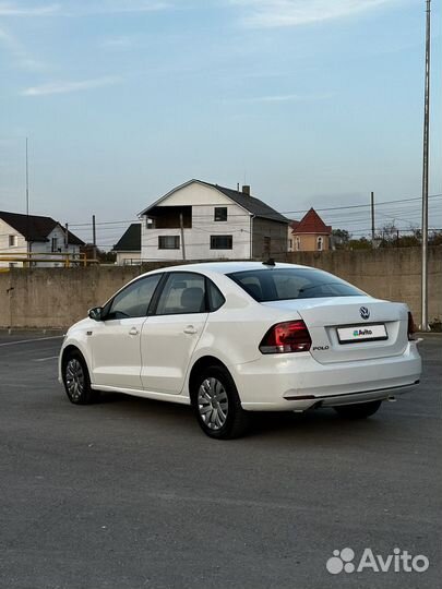 Volkswagen Polo 1.6 AT, 2017, 200 000 км