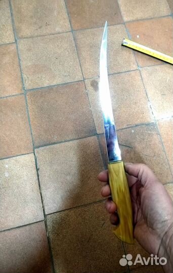 Нож филейный гибкий